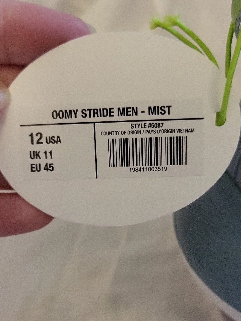 OOFOS Men's OOMY Sport Shoes